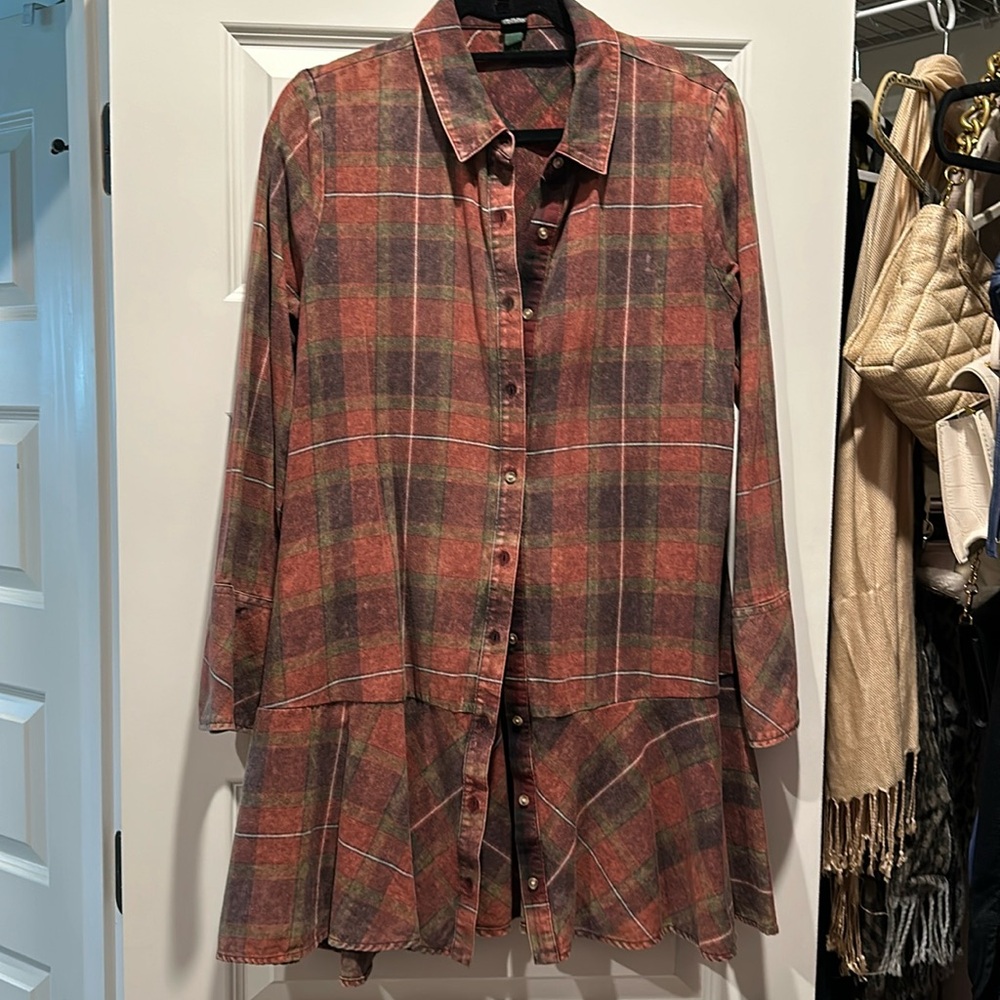 Plaid dress